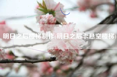 明日之后楼梯制作(明日之后卡悬空楼梯)