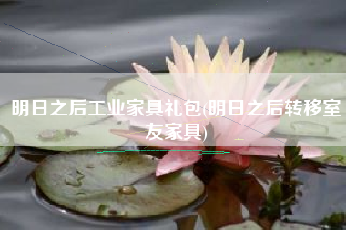 明日之后工业家具礼包(明日之后转移室友家具)