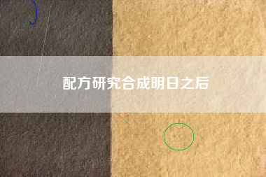 配方研究合成明日之后