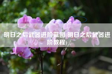 明日之后武器进阶蓝图(明日之后武器进阶教程)